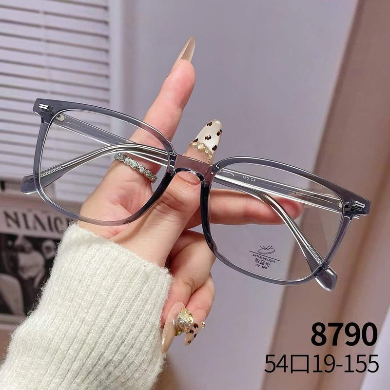 輕盈TR90女士眼鏡架 時尚貓眼全框 防藍光光學眼鏡框 GG8790