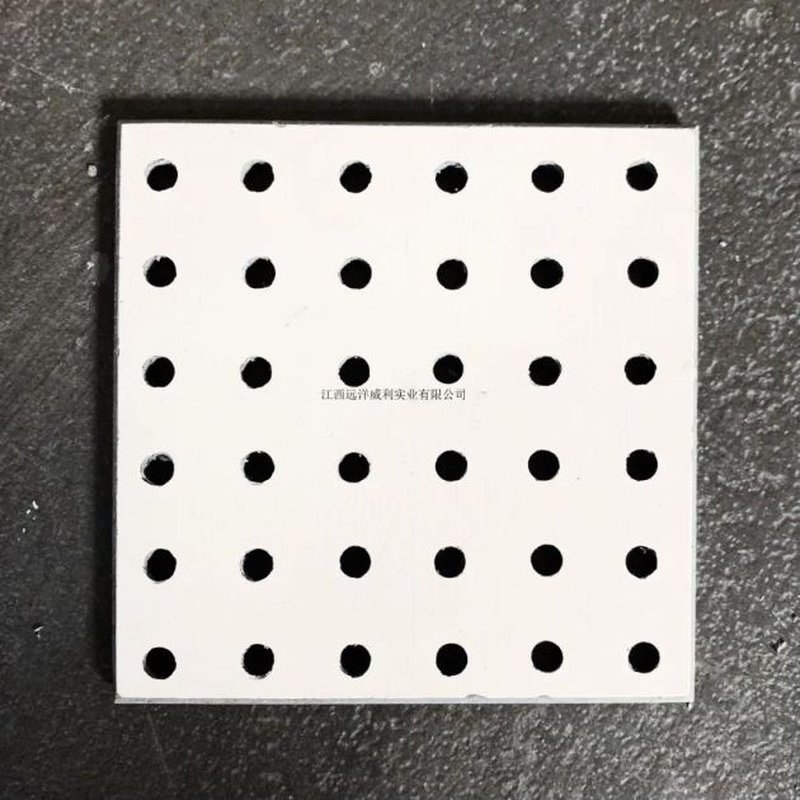 吸聲用穿孔纖維水泥