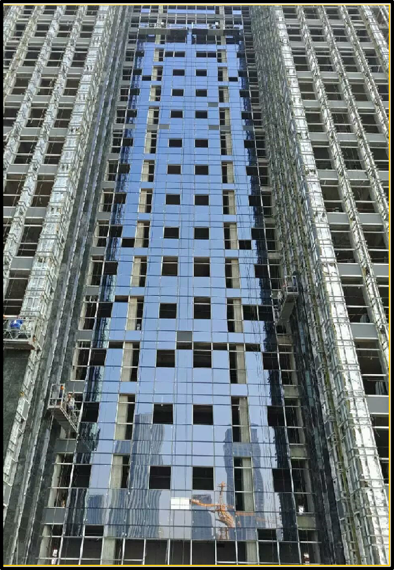 ガラスカーテンウォール防火ライニングケースハイコンロボット知能製造桐廬基地