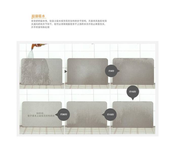 Almofada de terra de silício